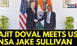 Nation Security Advisor Ajit Doval Meets US NSA Jake Sullivan In New Delhi | India US Relations