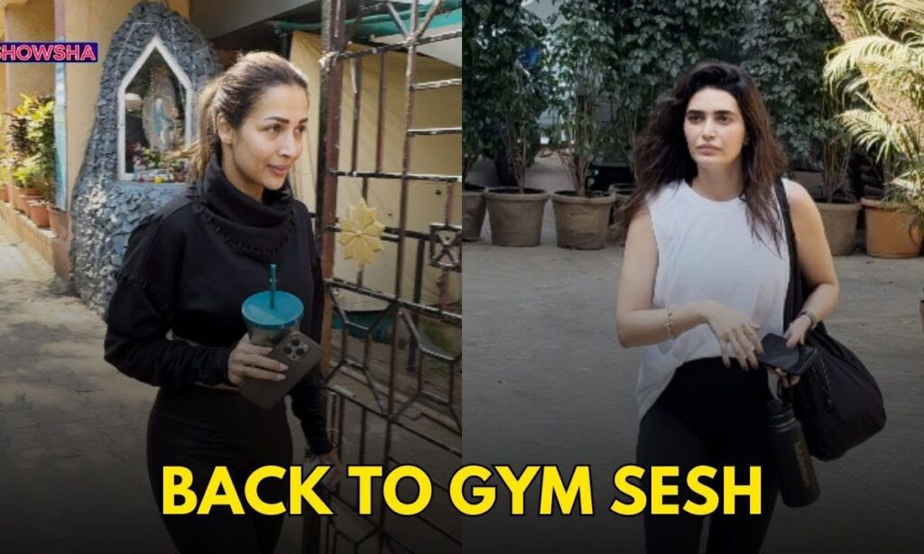 Malaika Arora, Karishma Tanna Return To The Gym After New Year Bingeing