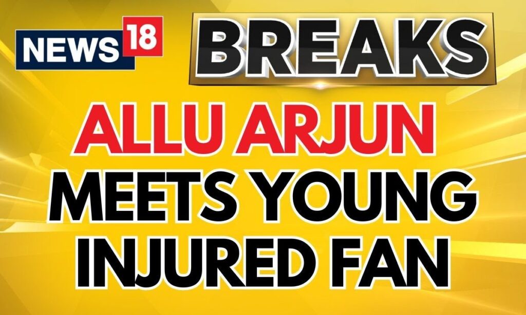 Pushpa 2 Stampede: Allu Arjun Visits Injured Child at KIMS Hospital | Allu Arjun Meets Injured Fan