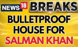 Salman Khan Gets His Balcony Covered With Bullet Proof Glass Amid Threats; Video Goes Viral | News18