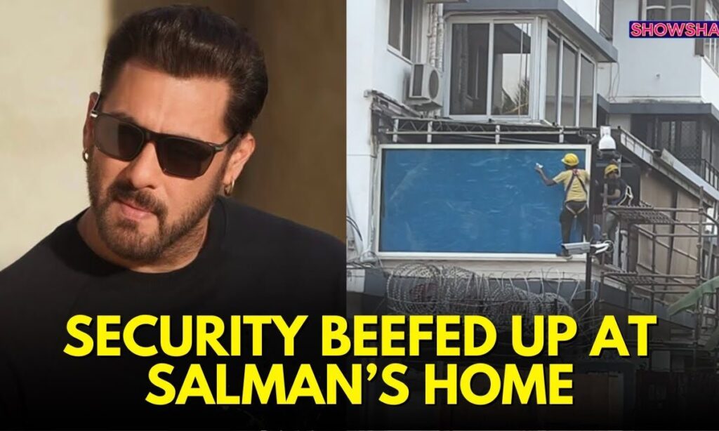 Salman Khan's Mumbai Home 'Galaxy' Gets Bulletproof Balcony Months After Firing Incident | WATCH