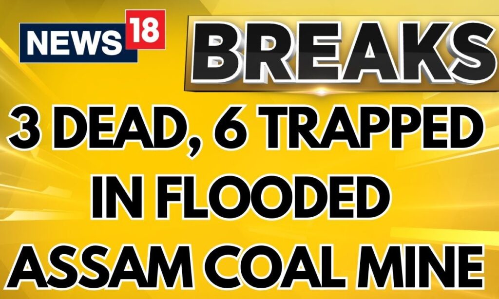 Assam News Today: 3 Dead, 6 Trapped In Flooded Assam Coal Mine | Assam Coal Mine News | News18