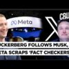 Mark Zuckerberg's Meta To Replace Third Party Fact Checkers With Community Notes Like Musk's X | US