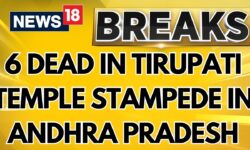 6 Dead, Several Injured In Stampede At Andhra Pradesh's Tirupati; CM Naidu Expresses Grief |  News18