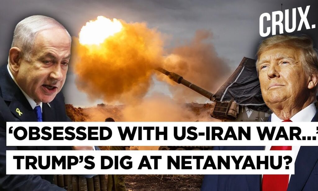 Trump Posts Clip of Prof Calling Netanyahu ‘Dark Son Of A B#&*# Obsessed’ With US-Iran War | Israel