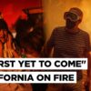 Three Wildfires Burn Los Angeles, Authorities Say "No Possibility" Of Containing Them | California