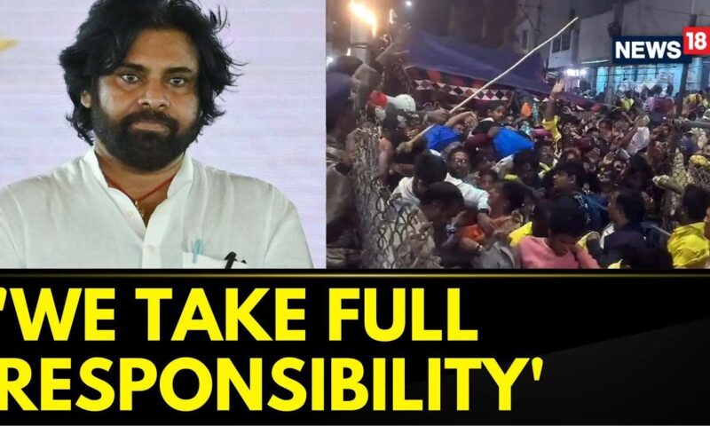 Tirupati Stampede | Pawan Kalyan Says His Government Takes Full Responsibility Of The Stampede