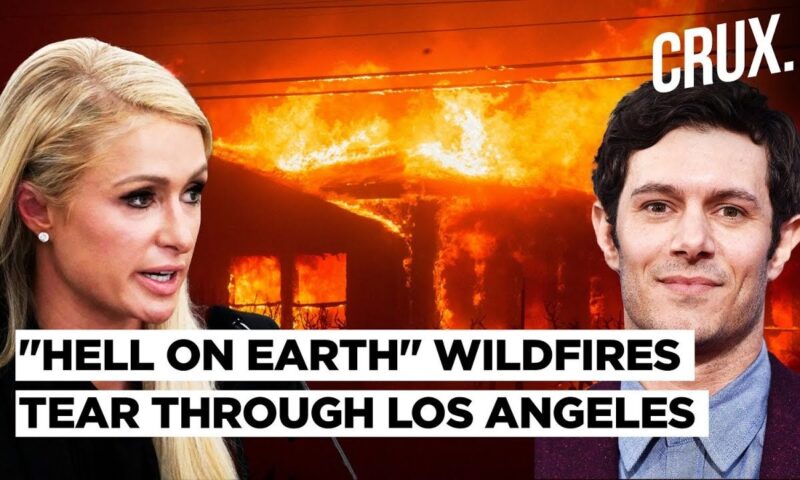 Five Fires Rage In California, Palisades Turns To 'Ash', Celebs Lose Homes As Hollywood Hills Burn