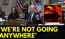 Biden Calls For A Meet On Los Angeles Fire | Biden Pledges Full Federal Aid For California Wildfire