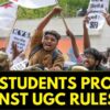 Tamil Nadu News | DMK Students Wing Holds Protest Against UGC Draft Guidelines | News18