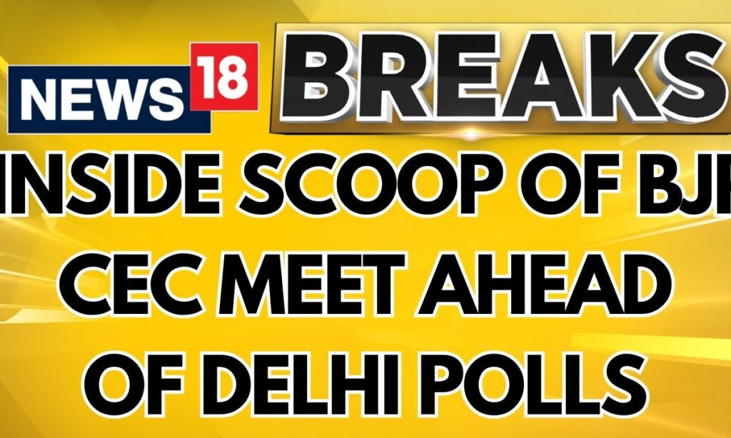 BJP Holds CEC Meeting To Discuss 2nd List Of Candidates For Delhi Polls, PM Calls For More Efforts