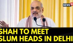 Union Home Minister, Amit Shah Will Meet With The Leaders Of Slum Clusters | Delhi Elections