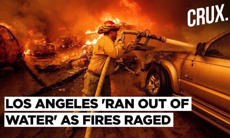 California Governor Admits Empty Hydrants "Impaired" The Fight Against Los Angeles Wildfires | US