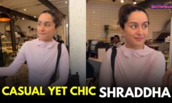 Shraddha Kapoor Looks Effortlessly Chic As She Gets Papped After Gym Session | WATCH