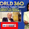 Donald Trump Repeats Tariff Threat To Impact Justin Trudeau's Succession? | World 36 | News18