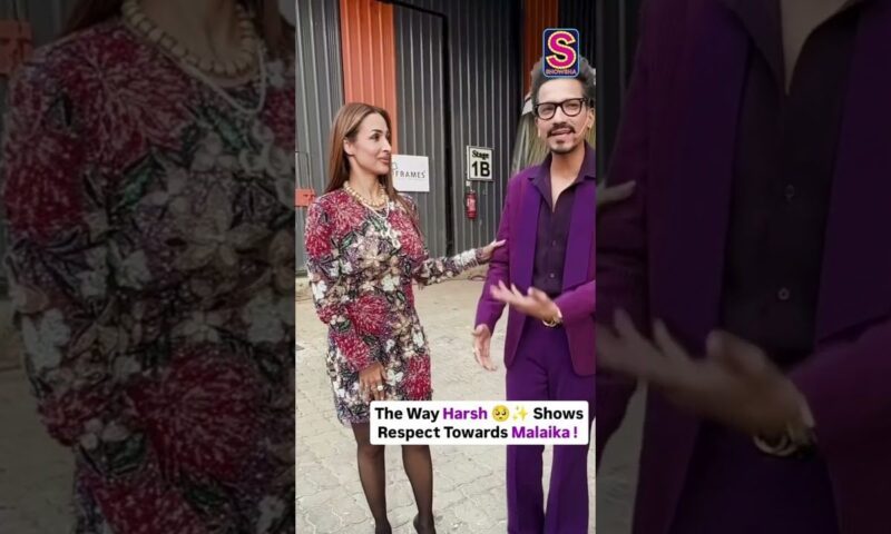 Malaika Arora And Haarsh Limbachiyaa Gets Papped Together At The Set Of Their New Show | N18S