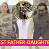 Saif Ali Khan & Sara Ali Khan Click Selfies With Fans As They Exit The Airport Together | WATCH