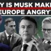 Is Musk Elon Trying To Legitimise Far Right Parties From England To France To Germany? | Crux Decode