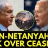 Joe Biden, Benjamin Netanyahu Discuss Progress On Gaza Ceasefire-Hostage Deal | Israel Gaza War