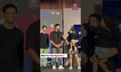 Rohit Sharma Gets The Cutest High Five Of His Life! | Fashion | Cricket | #trending | N18S