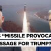 North Korea Ballistic Missiles "Fly 250 Km, Land in Sea of Japan," South Korea Alert, US Warns