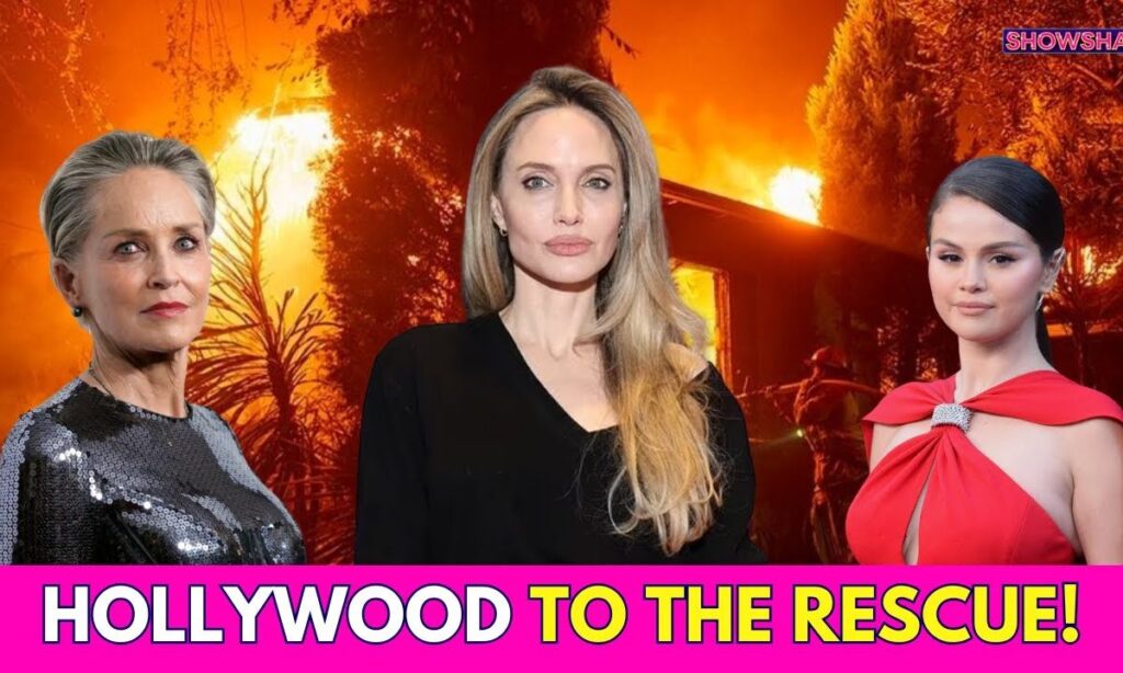 Los Angeles Wildfires: From Selena Gomez To Angelina Jolie, Hollywood Rushes To Help People I WATCH