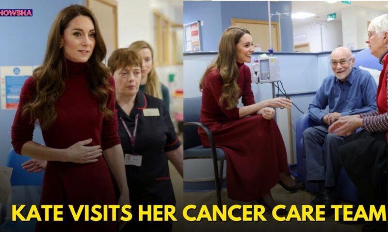 UK's Princess Kate Reveals Her Cancer Is in Remission, Visits Hospital To Thank Staff | N18G