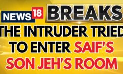 Saif Ali Attack News | Police Sources: The Intruder Tried To Enter Saif's Son Jeh's Room | News18