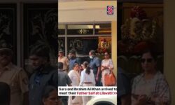 Sara Ali Khan & Ibrahim Ali Khan Arrives At Lilavati Hospital To Meet Saif Ali Khan | N18S #Shorts