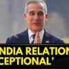 US Ambassador Eric Garcetti Speaks To News18 | Exclusive Interview | English News | News18