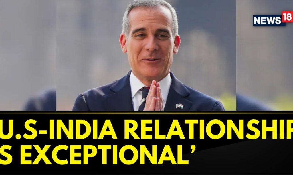 US Ambassador Eric Garcetti Speaks To News18 | Exclusive Interview | English News | News18