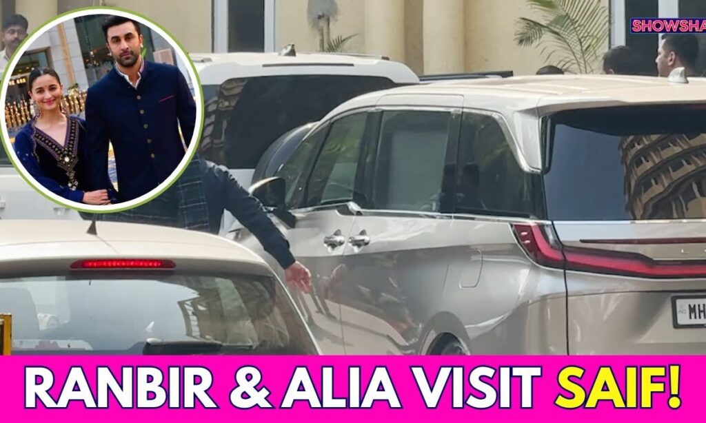 Saif Ali Khan Attacked: Ranbir Kapoor & Alia Bhatt Rush To Visit Him In The Hospital I WATCH