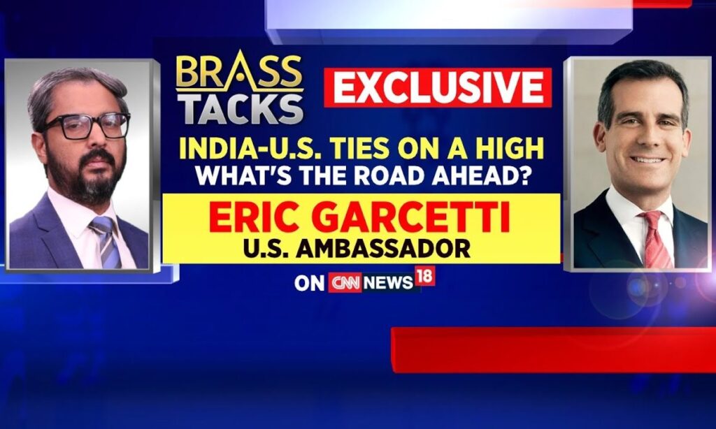 Eric Garcetti Bids Farewell: Legacy Of Strengthening India-US Ties | English News | News18