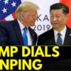 Ahead Of Swearing In Ceremony Donald Trump And Xi Jinping Discuss Top Issues On Phone Call | News18