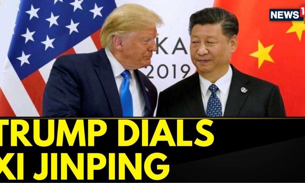 Ahead Of Swearing In Ceremony Donald Trump And Xi Jinping Discuss Top Issues On Phone Call | News18