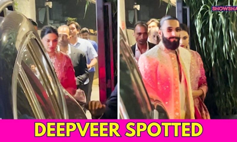 Bollywood Lovebirds Ranveer & Deepika Look Resplendent As They Rock Indian Ethnic Wear I WATCH