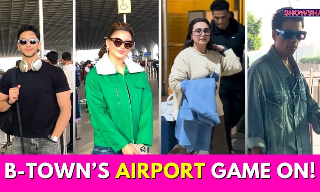 Vedang Raina, Karan Johar, Janhvi Kapoor & More Spotted Rocking Their Airport Lewk I WATCH