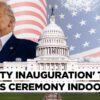 A First In 40 Years: 'Dangerous' Cold Weather Moves Trump's Inauguration To Inside The Capitol | US