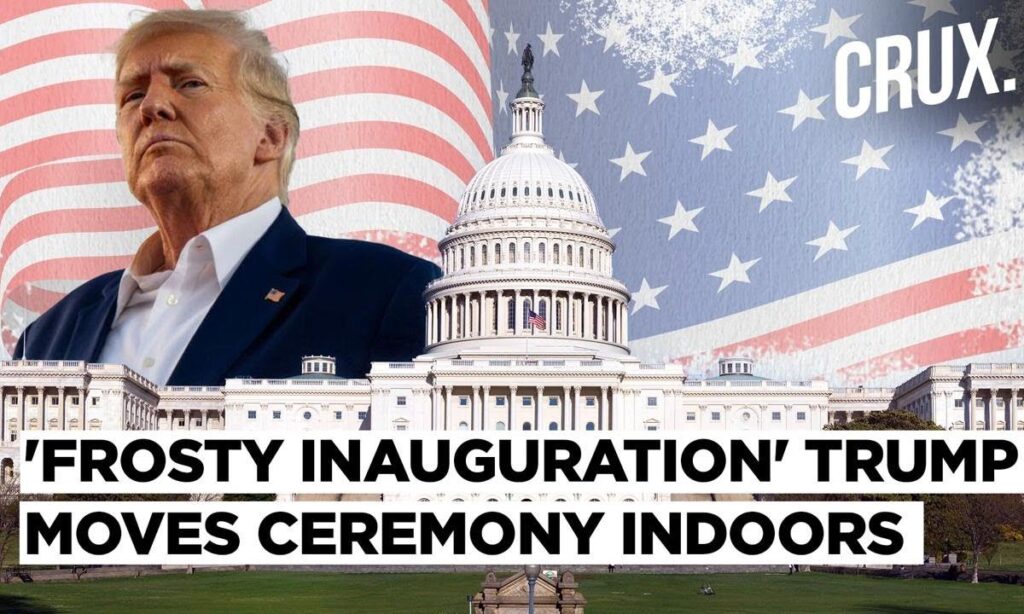 A First In 40 Years: 'Dangerous' Cold Weather Moves Trump's Inauguration To Inside The Capitol | US