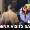 Kareena Kapoor Khan Arrives At Lilavati Hospital With Kids To Meet Saif Ali Khan | WATCH