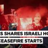 Israel Gets Names of 3 Hamas Hostages To Be Freed, Announces Gaza Ceasefire After Hours-long Delay