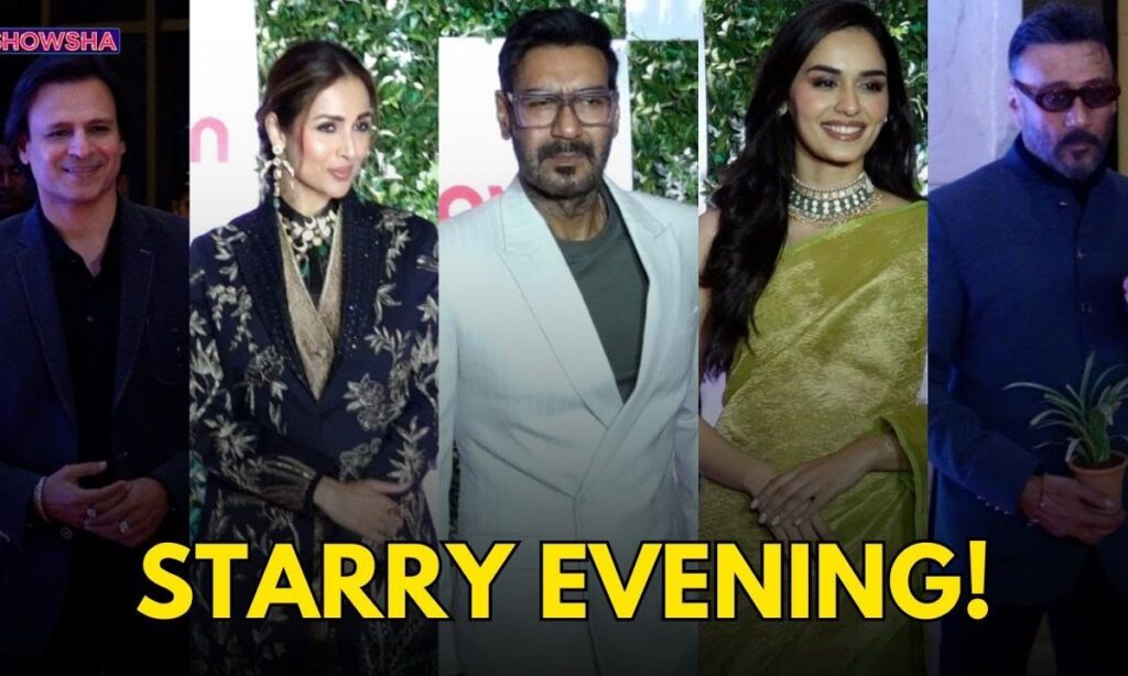 Ajay Devgn, Jackie Shroff, Vivek Oberoi, Manushi Chhillar, Malaika Arora & More Grace A Mumbai Event