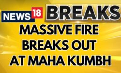 Massive Fire At Kumbh Mela Reportedly Due To Cylinder Blast | Kumbh Mela 2025 | English News