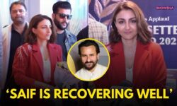 Soha Ali Khan Speaks About Brother Saif Ali Khan, Says ‘We’re Lucky, He’s Recovering Well’ | WATCH