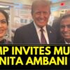 Mukesh And Nita Ambani Invited To Donald Trump's Swearing-in Ceremony As The 47th President | News18