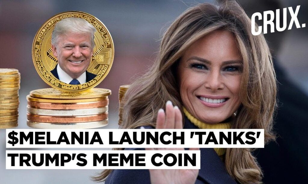 $Trump vs $Melania: Donald Trump Meme Coin Price Crashes After Wife Melania Also Launches Token | US