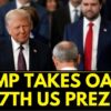 Donald Trump Took Oath As The 47th President of United States Of America | Trump News | News18