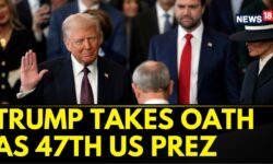 Donald Trump Took Oath As The 47th President of United States Of America | Trump News | News18