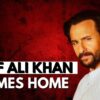 Saif Ali Khan Arrives Home Safely 5 Days After Stabbing Incident | FIRST VISUALS OUT