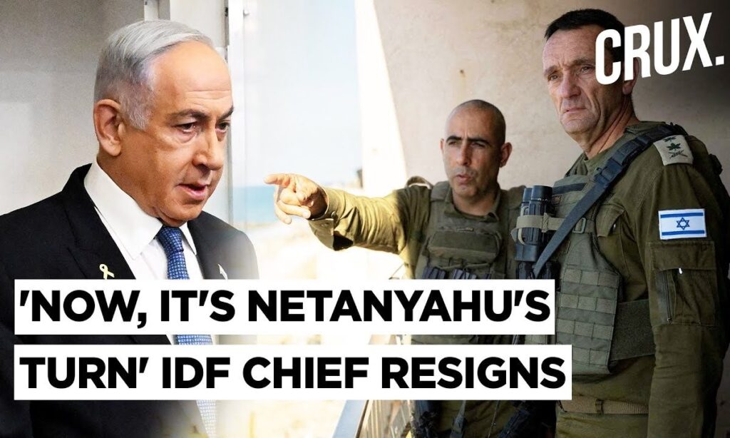 Israeli Army Chief Resigns, Opposition Asks Netanyahu to 'Follow Lead', Hamas To Free Four Hostages